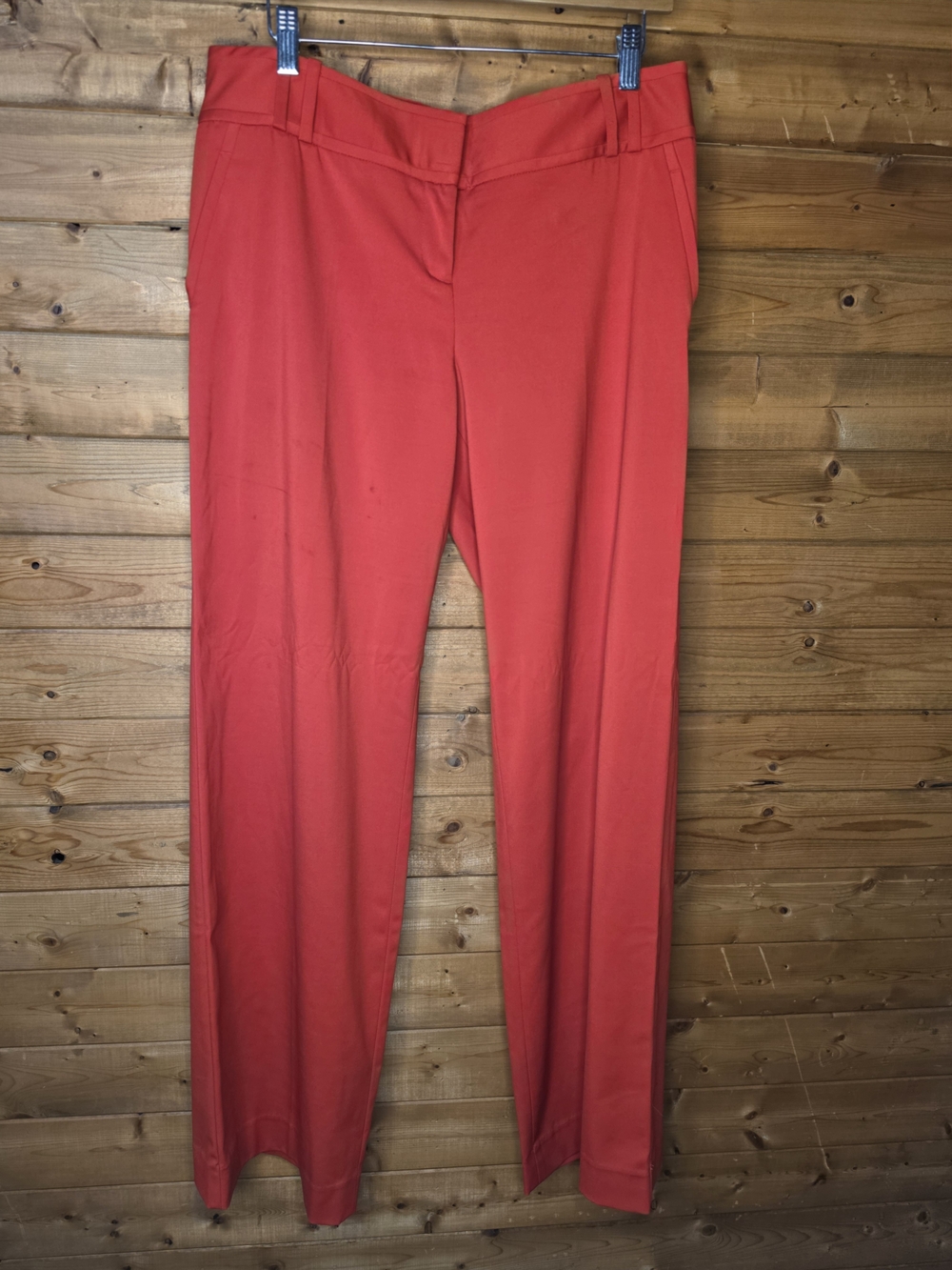 ❤️ The Limited Cassidy Fit Vibrant Red Dress Pants Slacks Size 10